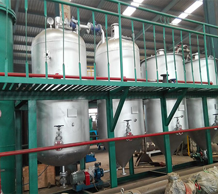CE quality cottonseed vegetable oil refinery equipment