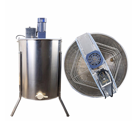 Four Frame Stainless steel Electric Motor Honey Extractor
